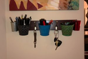 Location selection for a DIY wall mounted coat rack
