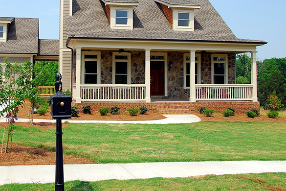 Curb appeal ideas can include keeping your homes appearance clean and trimmed