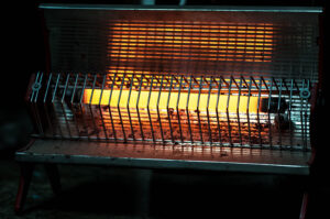 Space heaters can ignite fires when used improperly